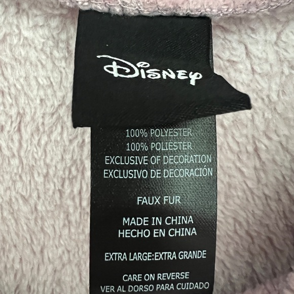 Disney plush hoodie robe - Picture 2 of 3